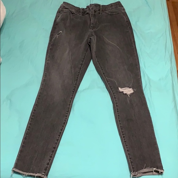 Universal Thread Jeans Slightly Ripped Black Jeans Poshmark